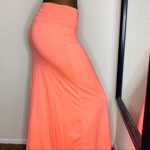 Neon Peach skirt